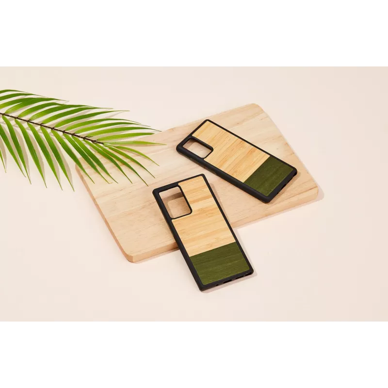 Apsauginis dėklas telefonui Man and Wood Galaxy Note 20 – bambuko miško juoda
