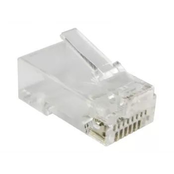 Alantec WT117 RJ-45 laidų jungtis, skaidri