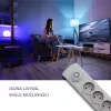Apsauginis nuo viršįtampių lizdas Qoltec 50272 Pilka 5 AC lizdai 230V 3m