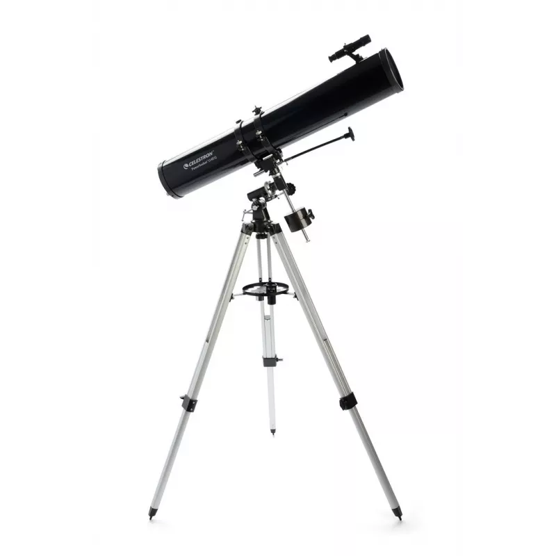 Celestron PowerSeeker 114EQ Refraktoriaus teleskopas 45x Juodas