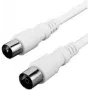 Preisner TAK90100G 10m baltas koaksialinis kabelis IEC IEC