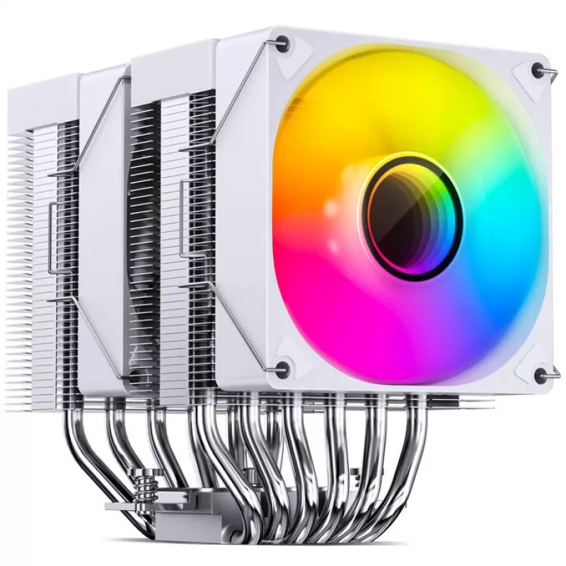 Procesoriaus aušintuvas Jonsbo CR-1400 DV2 White su 140 mm ventiliatoriumi