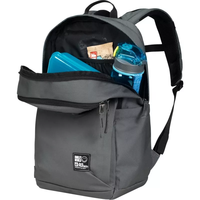 Kuprinė Jack Wolfskin Smileyworld – Žalia/Pilka, 22 L