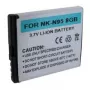 Papildoma įkraunama baterija Extra Digital BL-6F, skirta Nokia N78 N79 N95, 3,7 V, 1200 mAh