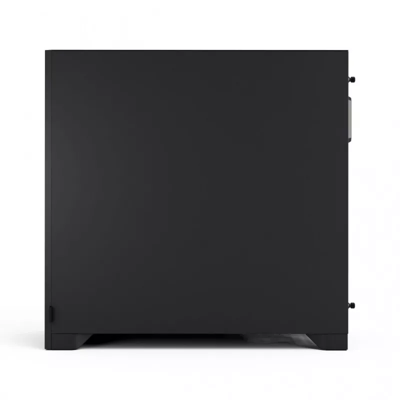 Fractal Design Pop 2 Air Black Solid vidutinis bokštas PC korpusas — ATX palaikymas, 3x 120 mm priekiniai ventiliatoriai, 2.5/3.5 colių diskų vietos, 215×481×462 mm