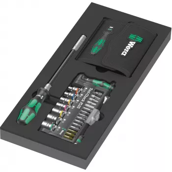 Wera Kraftform compact ir Tool-Check Plus sukimo įrankių rinkinys, 57 dalių (05150150001)
