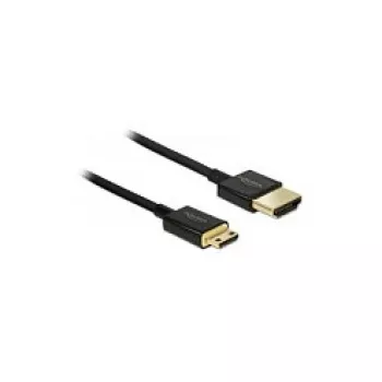 HDMI laidas DeLOCK HDMI-A / HDMI Mini-C 1 m