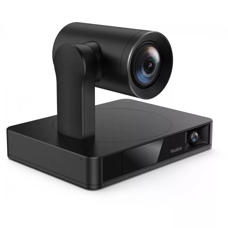 Web kamera Yealink UVC86 Juoda – 8 MP 4K Ultra HD, 30 kadrų/s, RJ-45 sąsaja, 40° iki -90° pakreipimas