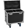 Flightcase Roadinger 2x TMH-B120 su ratukais