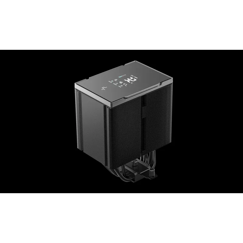 Oro aušintuvas DeepCool AK500 G2 Digital NYX, 120 mm ventiliatorius, maks. slėgis 3.33 mmH2O, 117×129×159 mm, juodas
