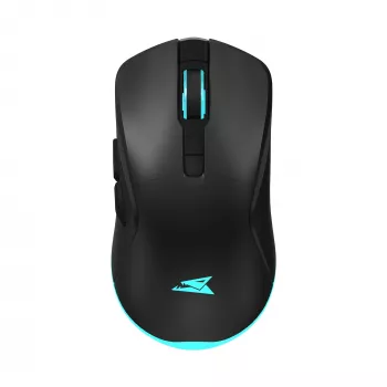 Belaidė pelė Baracuda BGM-121 Turtle Black USB