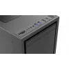 Gembird Fornax K500 ATX kompiuterio korpusas, Midi Tower, Juodas