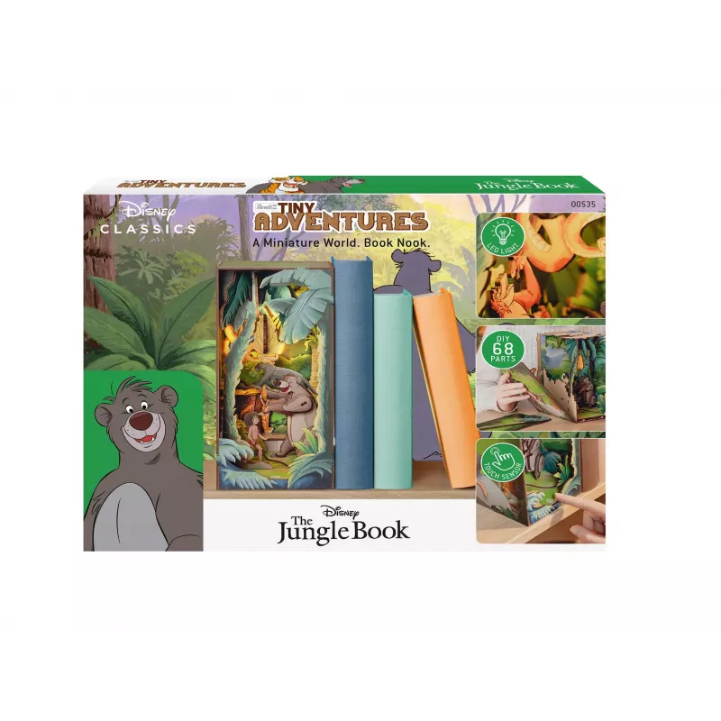 Plastikinis modelis REVELL Disney The Jungle Book Tiny Adventures 00535 – užspaudžiamos figūrėlės, kolekcinis eksponatas