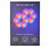 LED išmanusis skydelis Govee B6066 Hexa Pro RGBIC Bluetooth Wi‑Fi 10 vnt.