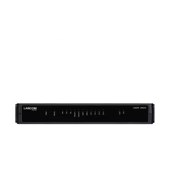Maršrutizatorius LANCOM 1803VA juodas su 1 ventiliatoriumi, SNMP, Ethernet 10/100/1000 Mbit/s