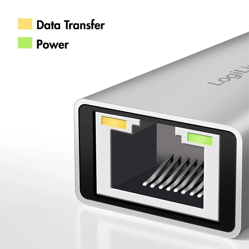 USB-A/-C į 2,5G Ethernet adapteris, pilkas