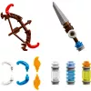 LEGO rinkinys Horizon Adventures 77037 – Aloy ir Varl prieš Shell-Walker ir Sawtooth, 768 detalių, 2 minifigūrėlės