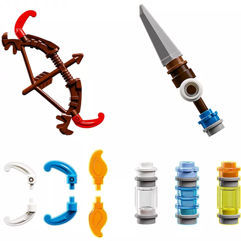 LEGO rinkinys Horizon Adventures 77037 – Aloy ir Varl prieš Shell-Walker ir Sawtooth, 768 detalių, 2 minifigūrėlės