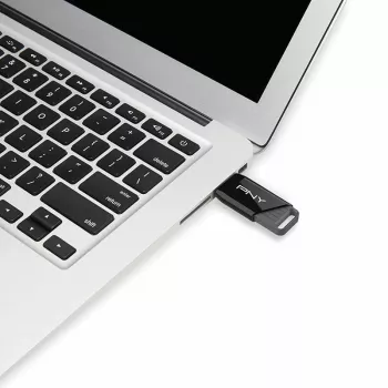 PNY Attaché X 64 GB USB atmintukas, USB Type-A, 3.2 Gen 1, 130 MB/s, juodas