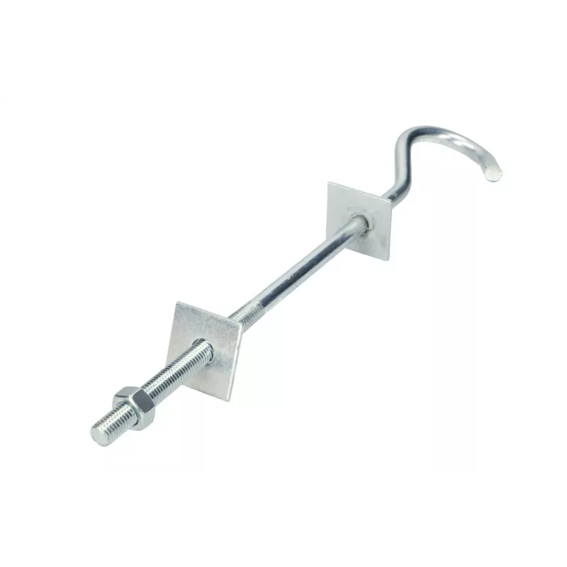 Kablis Extralink Hook kabančioms kronšteinams 12/230mm M12 sidabrinis