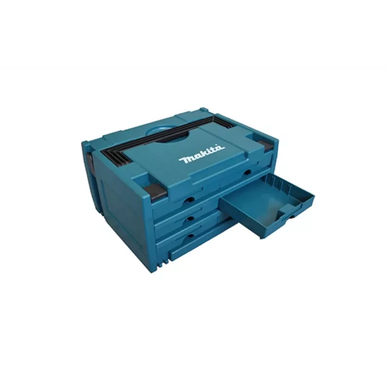 Makita MAKSTOR 3.6 dėžutė smulkioms detalėms, juoda, mėlyna