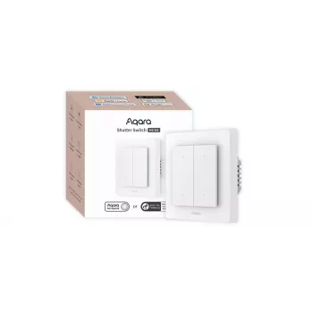 Išmanusis žaliuzių valdiklis Aqara DS-K02D – centrinis valdymo blokas ritininėms žaliuzėms (Thread, Zigbee, Bluetooth)