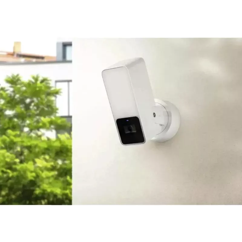 IP lauko kamera Eve Systems GmbH Eve Outdoor Cam su judesio jutikliu, balta