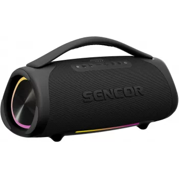 Nešiojamas garsiakalbis SENCOR RESONEXMAXI, 100 W, IPX7 atsparus vandeniui, 10 000 mAh baterija, Bluetooth 5.3, USB-C įkrovimas