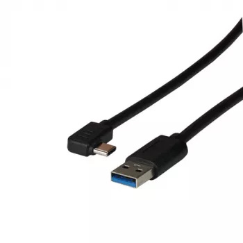 EFB-Elektronik USB 3.2 Gen1 5Gbit 3A laidas, Type-A kištukas – Type-C kištukas 90°, 3 m