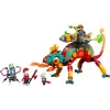 Statybinis žaislas LEGO 71492 Dreamzz Mateo ugninis chameleonas, plytelių modelis kūrybiškam konstravimui