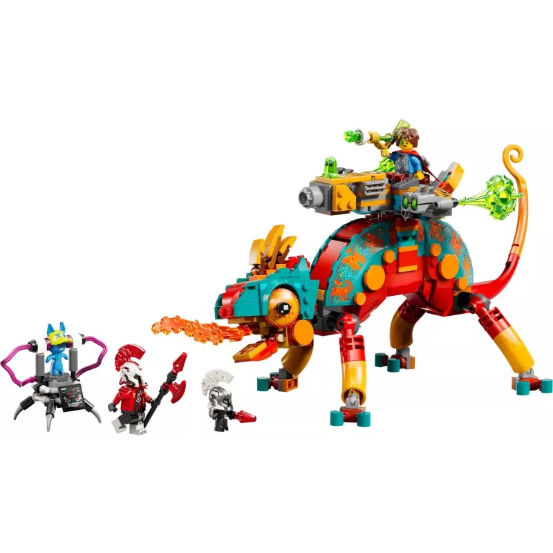 Statybinis žaislas LEGO 71492 Dreamzz Mateo ugninis chameleonas, plytelių modelis kūrybiškam konstravimui