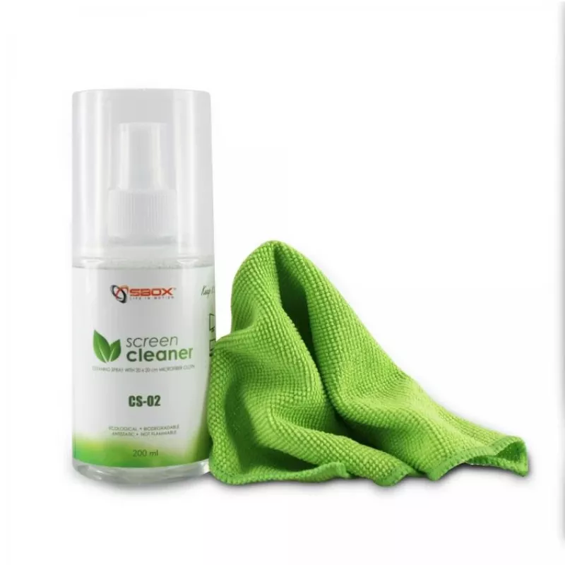 Sbox CS-02 Ekrano valiklis 200ml