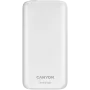 CANYON PB-301 LED 30000 mAh PD 20W QC 3.0 Baltas