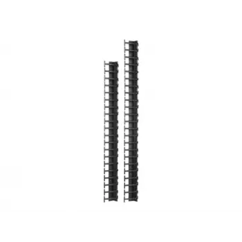 APC NetShelter kabelių valdymo vertikalus blokas, 2 vnt., 107 x 1911 x 45 mm, NetShelter SX 600 mm pločio 45U