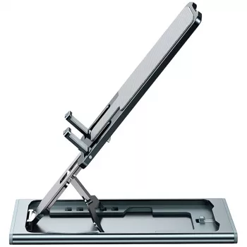 Pasyvus laikiklis Inter-Tech MTS-105 mobiliesiems telefonams, išmaniesiems telefonams, planšetiniams kompiuteriams ir UMPC, pilka spalva