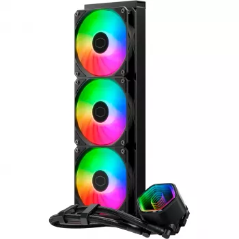 Skysčio aušinimo rinkinys Cooler Master MasterLiquid 360 Core II 12 cm Juodas