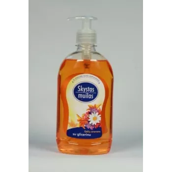 Skystas muilas Nenurodyta P03-02-1-00, 500 ml, glicerinas, gėlių kvapas