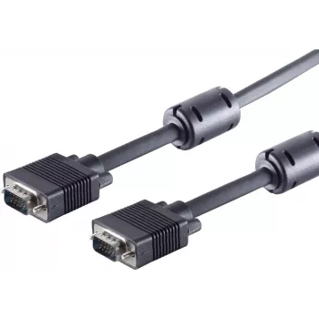 Monitorinis kabelis ShiverPeaks 78056-30 S-VGA 30 m ekranuotas 2×15-pin