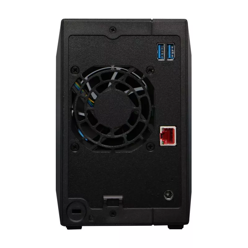 Asustor DRIVESTOR 2 Pro Gen2 AS3302T v2 NAS, Realtek RTD1619B, 2 GB DDR4, ADM, juoda