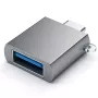 Satechi USB-C į USB 3.0 adapteris Space Gray – kompaktiškas ir aukštos kokybės