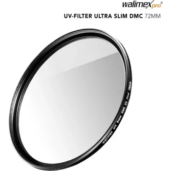 Walimex pro Slim Super DMC 72mm UV filtras – plonas apsauginis filtras 72 mm
