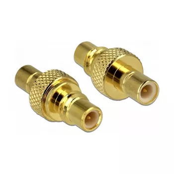Koaksialinis adapteris DeLOCK 65875 SMC (vyriškas) – SMB, 50 Ω, auksinis