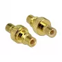 Koaksialinis adapteris DeLOCK 65875 SMC (vyriškas) – SMB, 50 Ω, auksinis