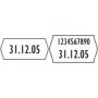 Avery kainų etiketės – baltos – 26 x 16 mm, 1200 vnt.