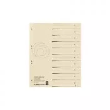 Skirstytuvų aplankas Herlitz 10840205 Bež spalvos kartoninis A4