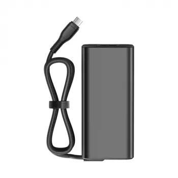 Origin Storage 65WUSB-C-BTI-EU Maitinimo blokas ir įtampos keitiklis Universalus 65 W Juodas