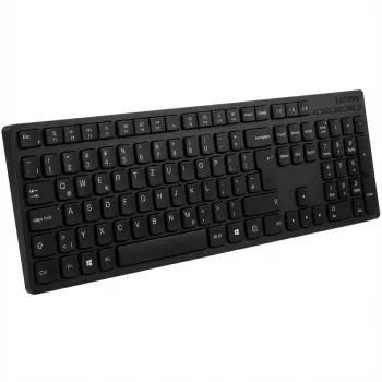 Lenovo Professional klaviatūra – pilno dydžio – belaidė – 2,4 GHz, Bluetooth – QWERTZ – vokiška – pilka – ruda dėžė (4Y41R64517)