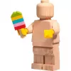 LEGO medinė minifigūrėlė, dekoracija