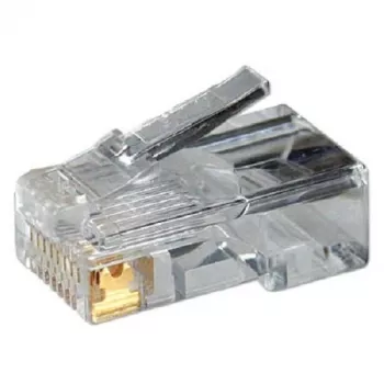 RJ-45 Laido Jungtis LOGILINK MP0002, CAT5e, permatoma, pakuotė po 100 vnt.