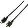 SpeaKa Professional HDMI jungiamasis kabelis HDMI-A kištukas, HDMI-A kištukas 3,00 m Juoda SP-9784188 Garso grįžtamasis kanalas, Paauksuoti kontaktai, sraigtinis fiksatorius